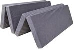 Natalia Spzoo breite Faltmatratze 180 x 120 x 8 cm Klappmatratze mit Schaumstoffkern