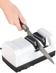 Rosenstein & S&ouml;hne Messerschleifer: Elektrischer Profi-Diamant-Messersch&auml;rfer,