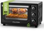 Stillstern Minibackofen mit Umluft 25L (DE Version) Pizza &Oslash;25, CYCLONE PRO+