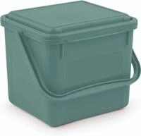 Rotho Komposteimer Bio 5 L Misletoe Green Biom&uuml;ll Abfalleimer
