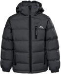 Trespass Jungen Wasserdichte Regenjacke Mit Abnehmbarer Kapuze TUFF, Flint, 3/4,