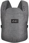 ROOKIE Babytrage Classic Dunkelgrau - F&uuml;r Neugeborene ab Geburt bis 15kg - Baby