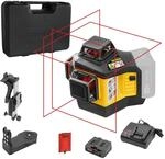 Stabila 12-V-System Kreuzlinienlaser LAX 600, selbstnivellierend, 3 x 360&deg; rote