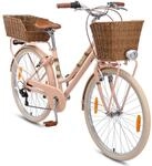 BIKESTAR Alu City Stadt Fahrrad 26, 28 Zoll | 16, 18 Zoll Rahmen, 7 Gang Shimano