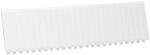 Hager S35S Blindstreifen reinwei&szlig; RAL9010, L&auml;nge219mm, 1 St&uuml;ck Abdeckstreifen