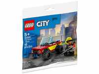 Lego - LEGO City 30585 Feuerwehr Wagen mit Figur Feuerwehrmann Feuerwehrauto...