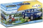 PLAYMOBIL Family Fun 71038 Angelausflug mit Pick Up, ab 4 Jahren