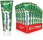 Dentagard Zahnpasta Original 12x75 ml &ndash; Zahnreinigung beseitigt Plaque, st&auml;rkt das
