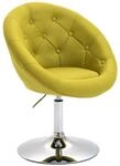 SVITA Havanna Cocktail-Sessel Lounge Clubsessel Drehsessel Retro Barhocker Stoff