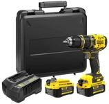 Stanley FatMax V20 Akku-Schlagbohrschrauber SFMCD721D2K (18V, b&uuml;rstenloser Motor,
