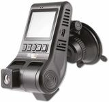 Technaxx FullHD Dual Dashcam f&uuml;r das Auto mit 120&deg; Front- und 80&deg; Innenkamera -