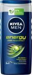 NIVEA MEN Energy Duschgel (250 ml), pH-hautneutrale Pflegedusche mit vitalisierendem