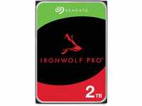 Seagate IronWolf Pro 2 TB, NAS interne Festplatte, 3.5 Zoll, 7200 U/Min, CMR,...