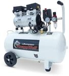 KnappWulf Fl&uuml;sterkompressor Kompressor Luftkompressor KW1050 mit 50L Kessel 69dB