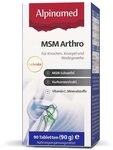 Alpinamed&reg; MSM Arthro - 90 Tabletten &ndash; Hochdosierter MSM-Schwefel f&uuml;r Gelenke,