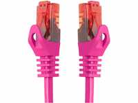 BIGtec 5m LAN Kabel Netzwerkkabel Patchkabel High Speed Ethernet pink...
