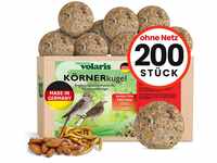 Eggersmann volaris 200 Stück Meisenknödel Protein ohne Netz 18 kg |...