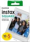 INSTAX Square Film Wei&szlig; 50 Schuss