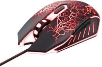 Trust Gaming GXT 105 Gaming Maus mit LED-Lichtdesign, 800-4000 DPI, 6 Tasten, Gaming