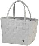 Handed By Shopper Paris MISTY GREY grau Tasche Korb geflochten &Ouml;ko Schulter Hand