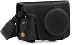 MegaGear Panasonic Lumix DC-TZ100, TZ200 Ever Ready Echtleder Kamera-Case mit
