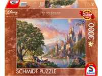 Schmidt Spiele 57372 Thomas Kinkade, Disney, Belles Magical World, 3000 Teile Puzzle