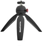 Manfrotto PIXI Mini-Stativ mit Handgriff f&uuml;r DSLRs, Video, MTPIXIMII-B