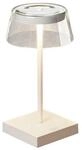 Konstsmide Designer-Tischleuchte Scilla | wei&szlig; | Indoor/Outdoor | USB/Akku 