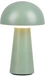 Reality Leuchten LED Akku Au&szlig;entischleuchte Lennon R52176149, Kunststoff Pistazien