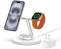 Belkin MagSafe 3-in-1-Wireless-Ladeger&auml;t, MagSafe-Ladestation 15 W Schnellladung