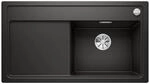 BLANCO ZENAR 5 S | Granitsp&uuml;le aus SILGRANIT schwarz | Einbauart: Einbau von Oben 