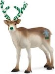 SCHLEICH 72189 - Wild Life - Rentier 2022, Wei&szlig;,gr&uuml;n,braun,beige