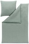 ESTELLA Mako Interlock Jersey Bettw&auml;sche Uni Takoma Mint, 1 Bettbezug 155 x 200 cm +