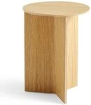 HAY Slit High Beistelltisch Holz 35 x 47 cm Eiche lackiert