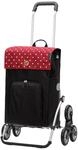 ANDERSEN Einkaufstrolley - Treppensteiger Royal Shopper Malit rot 49 L