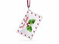 Swarovski Holiday Cheers Brief an Santa, Weihnachtliches Ornament mit Roten,...