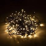 Lichterkette mit 240 LEDs 18m 1800cm Warmwei&szlig; IP44 Weihnachtsbeleuchtung Innen...