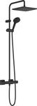 hansgrohe Vernis Shape - Duschsystem mit Thermostat, Regendusche (240 x 240 mm) mit