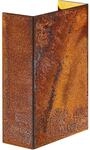 Nordlux Fold 10 LED-Wandleuchte &ndash; Rostoptik (Corten), 2x3,75 W, 400 lm,