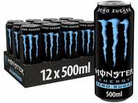 Monster Energy Absolutely Zero - koffeinhaltiger Energy Drink mit klassischem