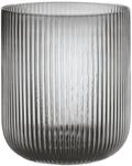 blomus -VEN- Windlicht Size L, sanfter Grauton, eleganter Blickfang als Windlicht