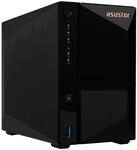Asustor AS3302T 2 GB NAS 28 TB (2 x 14 TB) WD Red Plus