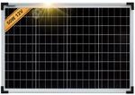 enjoy solar&reg; 50W 12V Monokristallines Solarmodul, PERC 9BB - Solarpanel ideal f&uuml;r