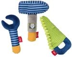 sigikid Baby Rassel & Greiflinge Werkzeug Set Play & Cool - Babyspielzeug Motorik
