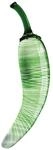 NEU! GLASSVIBRATIONS - Glasdildo - Green Pepper - Lovetoy
