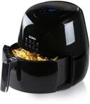 DOMO DO533FR Deli-fryer/Hei&szlig;luftfritteuse - 5 L - 2000 W - LCD Anzeige - Schwarz