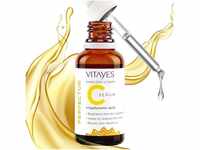 Vitayes hochwertiges Vitamin C Serum mit Hyaluronsäure, 30ml, hochdosiert,...