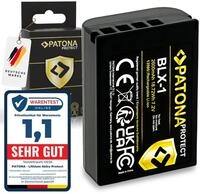 PATONA Protect BLX-1 Akku 2600mAh kompatibel mit Olympus OM-1 OM-3 OM1 OM3 BLX1...