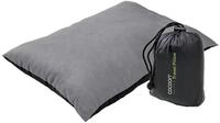 Cocoon Travel Pillow Microfiber/Nylon Shell Synthetic Fill Large Charcoal/Smoke Grey