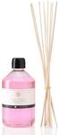 Raumduft Nachf&uuml;ll-Set &bdquo;Wildrose 500ml inkl. 10 Rattan-St&auml;bchen - Duft&ouml;l mit